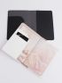 2pcs Letter Graphic Passport Case