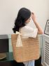 Minimalist Straw Bag