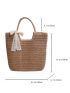 Minimalist Straw Bag