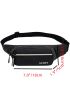 Letter Graphic Waist Bag