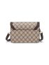 Mini Geometric Pattern Flap Square Bag