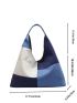 Colorblock Hobo Bag