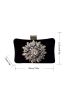 Mini Rhinestone Decor Evening Bag