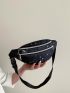 Star Pattern Waist Bag