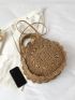 Minimalist Straw Bag