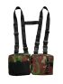 Unisex Black Chest Rig Bag Streetwear Outdoor Vest Hip-hop Chest Bags Fashion Tactics Waist Pack Woman Functional Square Bag