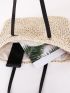 Minimalist Straw Bag