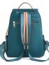 Multi Zipper Flap Backpack