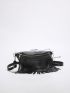 Fringe Trim Fanny Pack