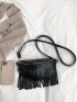 Fringe Trim Fanny Pack