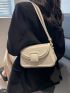 Minimalist Flap Square Bag