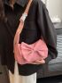 Bow Decor Shoulder Bag