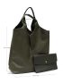 Minimalist Shoulder Tote Bag With Random Color Coin Purse