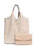 Minimalist Shoulder Tote Bag With Random Color Coin Purse