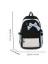 Bow Decor Functional Backpack