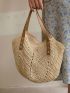 Minimalist Straw Bag