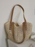 Minimalist Straw Bag