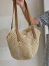 Minimalist Straw Bag