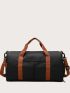 Color Block Travel Bag