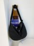 Minimalist Adjustable Strap Hobo Bag