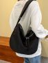 Minimalist Adjustable Strap Hobo Bag