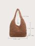 Double Handle Straw Bag