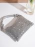 Rhinestone Evening Bag, Rhinestone Prom Purse, Women's Handbag For Wedding Party