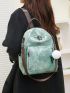 Tie Dye Functional Backpack With Bag Charm