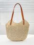 Minimalist Straw Bag