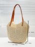 Minimalist Straw Bag