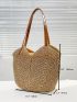 Minimalist Straw Bag