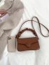 Minimalist Satchels Bag White Square Bag for Women