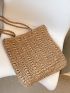 Minimalist Straw Bag