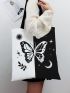 Butterfly Graphic Shopper Bag