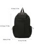 Drawstring Design Classic Backpack