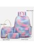 3pcs Ombre Classic Backpack Set