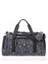 Camo Graphic Letter Patch Double Handle Large Capacity Travel Bag Sporty