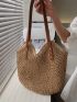 Minimalist Straw Bag