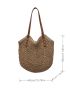 Minimalist Straw Bag