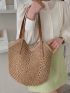 Minimalist Straw Bag