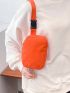 Mini Neon Orange Waist Bag