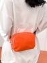 Mini Neon Orange Waist Bag