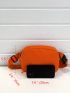 Mini Neon Orange Waist Bag