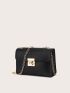 Mini Minimalist Flap Chain Square Bag