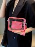 Mini Clear Square Bag With Coin Purse