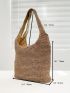 Minimalist Straw Bag