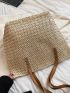 Minimalist Straw Bag