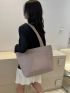 Minimalist Felt Shoulder Tote Bag