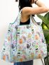 Cartoon Graphic Shopper Bag