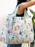 Cartoon Graphic Shopper Bag